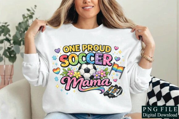 One Proud Soccer Mama Graphics for Local Branding