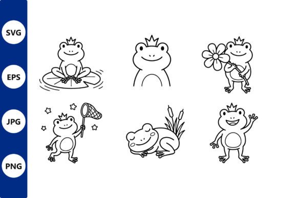 Royal Frog Graphics for Editorial Design