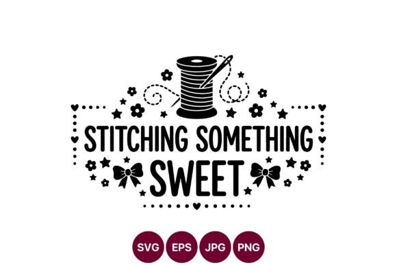 Stitching Something Sweet Graphics for Local Branding
