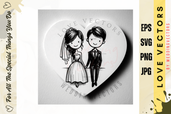 Weddingvectors - 22005030 Graphics for Romantic Design Projects