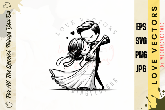 Weddingvectors Graphics for Digital Sellers