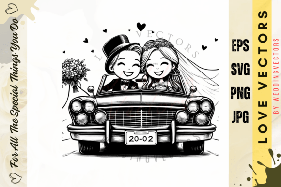 Weddingvectors Graphics for Local Branding